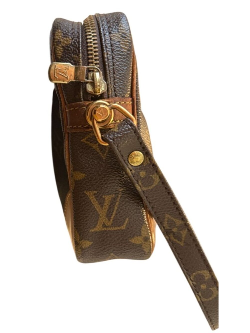 Louis Vuitton Marly Dragonne GM Coated Canvas Monogram Clutch Wristlet SL0916 - Picture 5 of 16